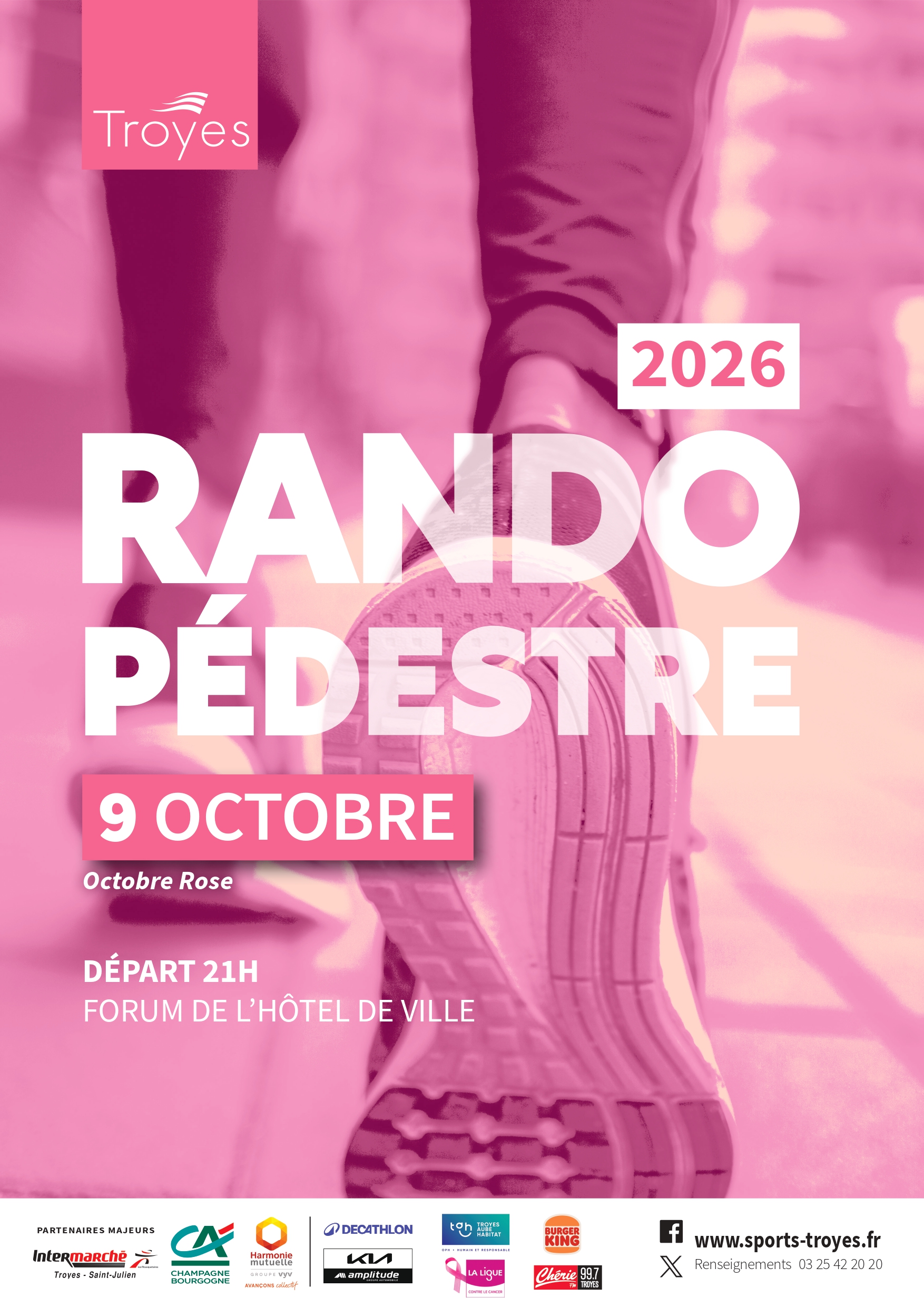 Rendez-vous vendredi 9 octobre sur le Forum de l'Hôtel de Ville de Troyes